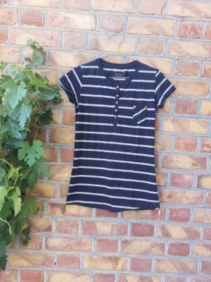 تیشرت راه راه سورمه ای