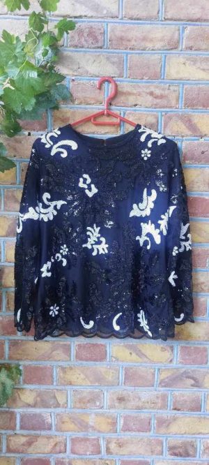 بلوز پولکی مجلسی