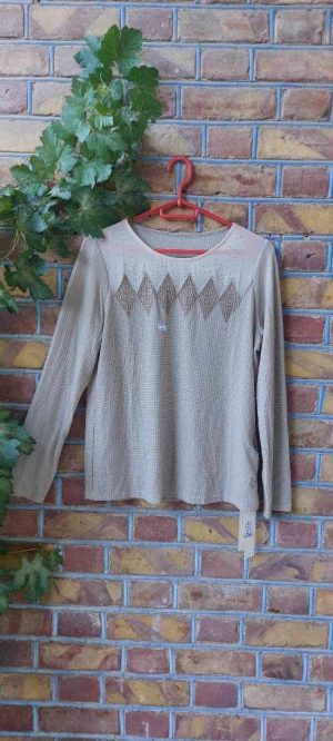 بلوز مجلسی یقه حریر لوزی